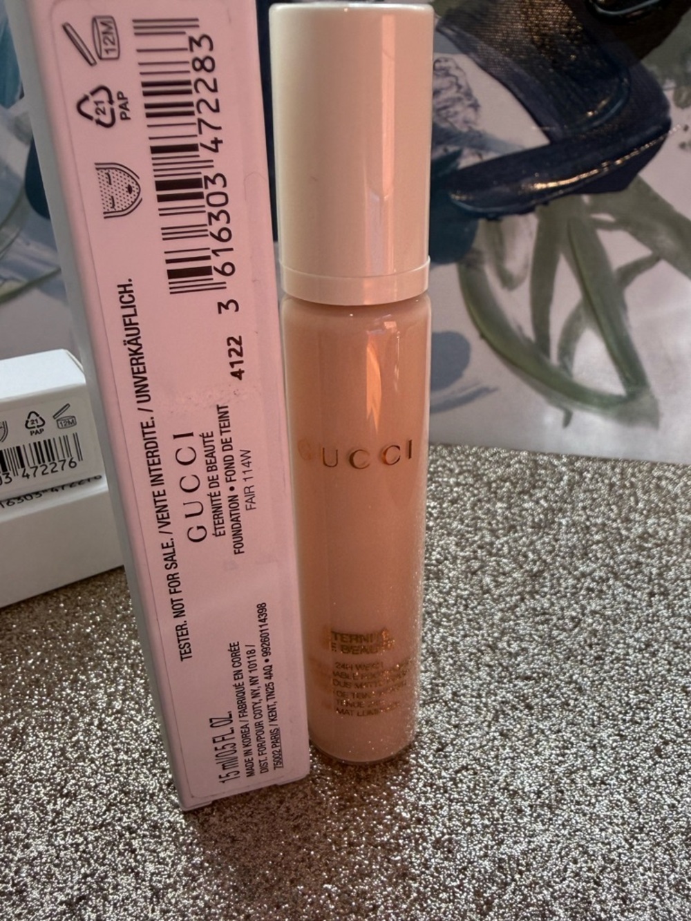 *NIB 114W- 15ml* GUCCI Eternite De Beaute Foundation